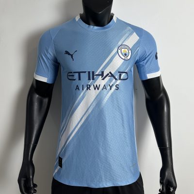 Manchester City Home Kit 2025-26 Player Edition